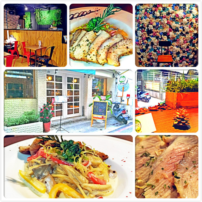 【高雄鳳山】樂䒳The door義大利麵 正修後門的巷弄內平價美食 花牆讓你快速變網美